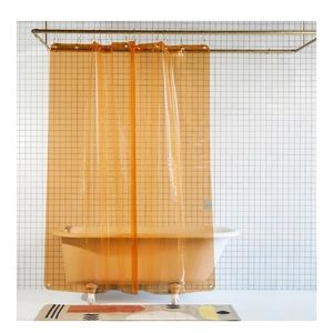 Quiet Town Sun Shower Curtain NWT